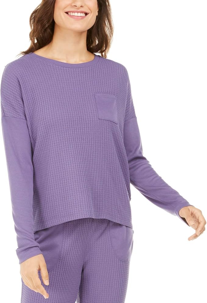 Alfani Thermal Pajama Top
